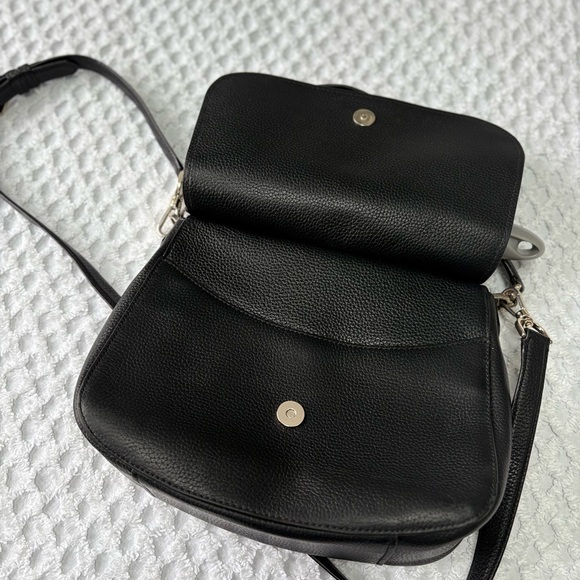 Kate Spade Black Pebbled Leather Shoulder Bag - Picture 3 of 6